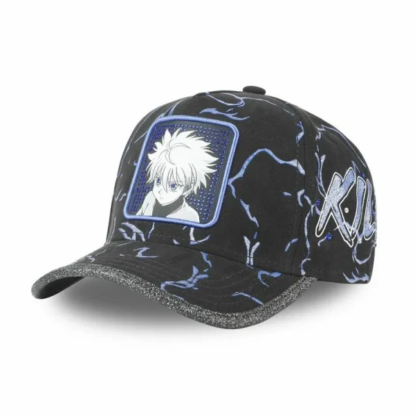 qualité d’originales CAPSLAB Casquette Trucker Tag Avec Filet Hunter X Hunter Kirua Zoldik 1