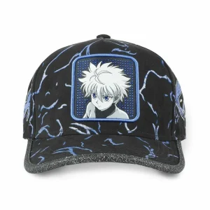 qualité d’originales CAPSLAB Casquette Trucker Tag Avec Filet Hunter X Hunter Kirua Zoldik 10