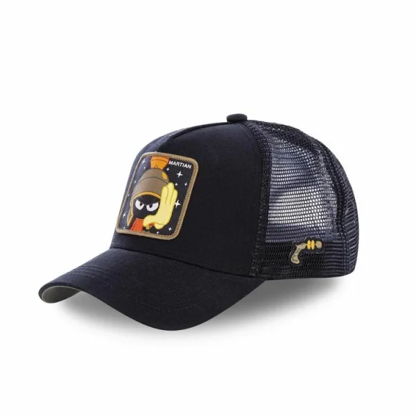 achetez pas cher CAPSLAB Casquette Capslab Looney Tunes Martian Noir 1