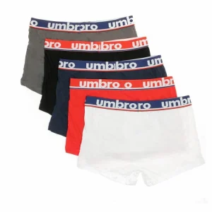 UMBRO X5 Boxers Blanc/Rouge/Noir Homme Umbro en france 6