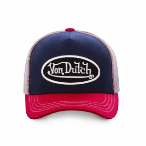 VONDUTCH Casquette Trucker Colors Tricolore Rouge, Noir, Blanc nouveau produit 8