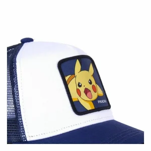 Protections acheteurs CAPSLAB Casquette Capslab Trucker Pokemon Pikachu Bleu 10