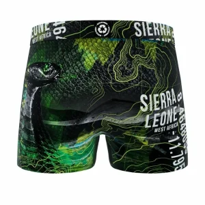 FREEGUN Boxer Homme En Polyester Recyclé Animal Savage Snake Retour gratuit en magasin. 11