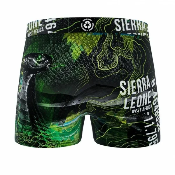 FREEGUN Boxer Homme En Polyester Recyclé Animal Savage Snake Retour gratuit en magasin. 4