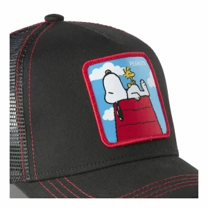 site en ligne CAPSLAB Casquette Capslab Peanuts Noir 11