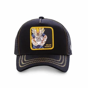 CAPSLAB Casquette Dragon Ball Z Mâjin Vegeta Noir REMISE allant jusqu. 8