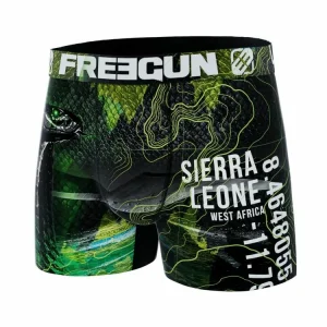 FREEGUN Boxer Homme En Polyester Recyclé Animal Savage Snake Retour gratuit en magasin. 15