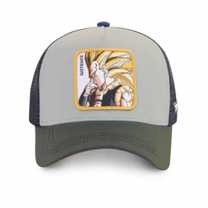 Satisfait ou Remboursé CAPSLAB Casquette Dragon Ball Z Goku Super Saiyan Gris 8