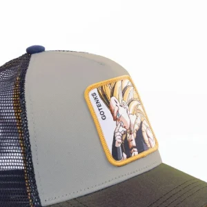 Satisfait ou Remboursé CAPSLAB Casquette Dragon Ball Z Goku Super Saiyan Gris 10