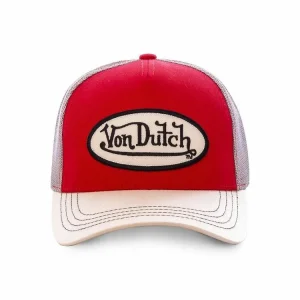 VONDUTCH Casquette Trucker Colors Rouge Et Blanc SOLDES TOUT À 8