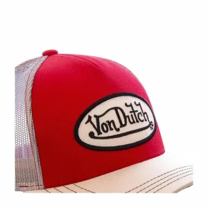 VONDUTCH Casquette Trucker Colors Rouge Et Blanc SOLDES TOUT À 10