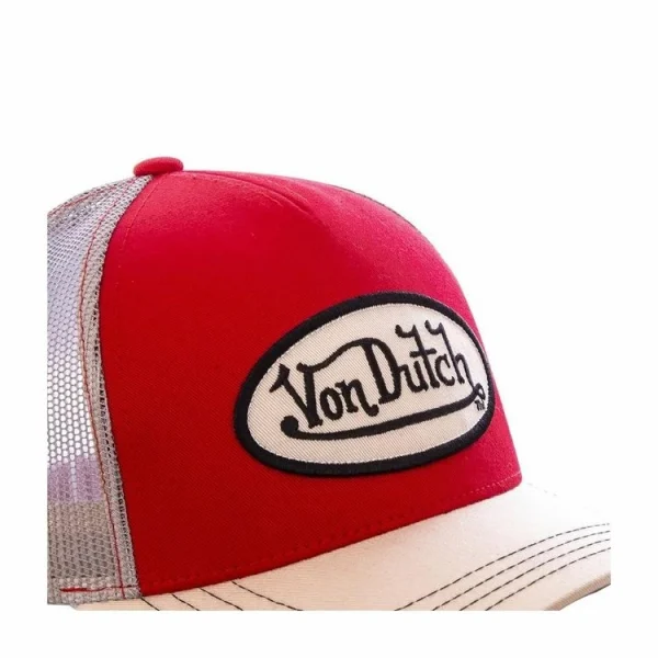 VONDUTCH Casquette Trucker Colors Rouge Et Blanc SOLDES TOUT À 4