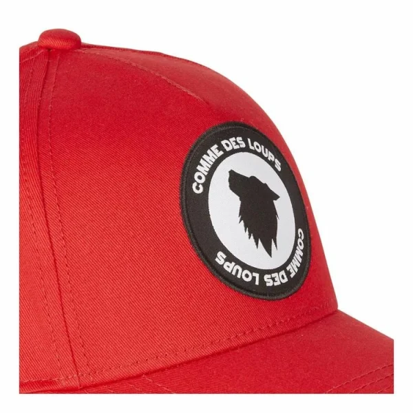 prix pas cher COMME DES LOUPS Casquette Uni En Coton Bas 4