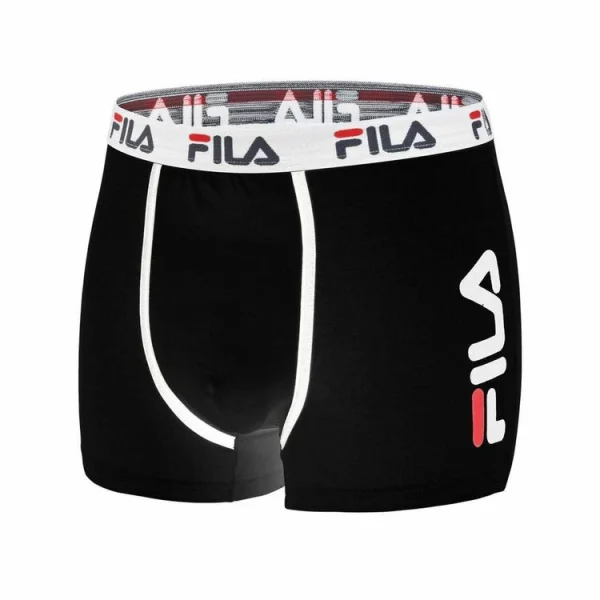 Satisfait ou Remboursé FILA Lot De 2 Boxers Coton Homme FU5040 Uni 4