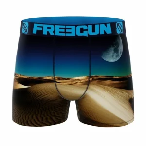 FREEGUN Lot De 4 Boxers Homme Landscape shopping pas cher 12