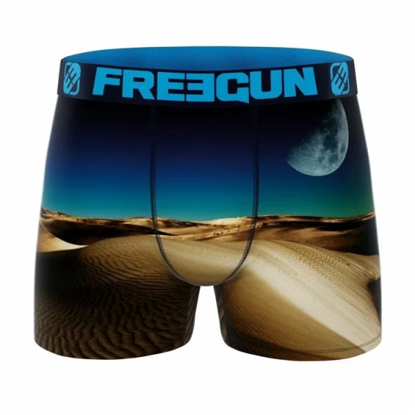 FREEGUN Lot De 4 Boxers Homme Landscape shopping pas cher 4