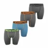 grande popularité FREEGUN Lot De 4 Boxers Longs Homme Chiné Aktiv Sport 20