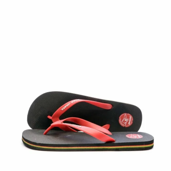 belle BEPPI Tongs Noir/Rouge Homme Beppi Slipper 1