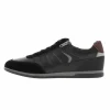 magasin en ligne france GEOX Chaussures Basses Cuir Ou Simili Geox Renan Black Uomo Sneakers Noir 7-374 19