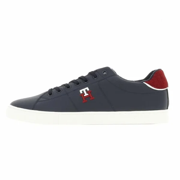 Tommy Hilfiger Chaussures Basses Cuir Ou Simili Tommy Hilfiger Core Vulc Varsity Monogram Nv Bleu 7-563 se précipiter pour acheter 1