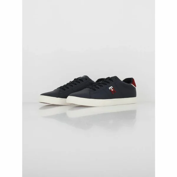 Tommy Hilfiger Chaussures Basses Cuir Ou Simili Tommy Hilfiger Core Vulc Varsity Monogram Nv Bleu 7-563 se précipiter pour acheter 3