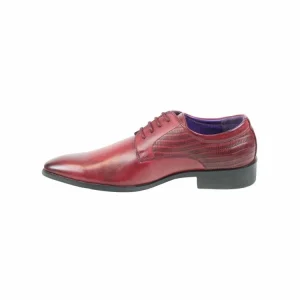 Kebello Derbies à MotifsHomme Rouge outlet 7