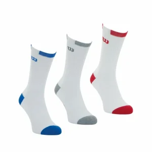 Prestation Et Rapide WILSON Lot De 3 Paires De Chaussettes Crew Homme Wilson 10