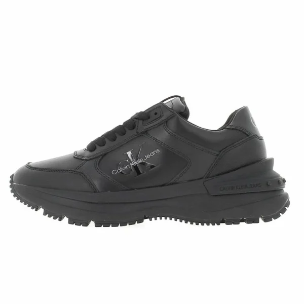 De super promotions disponibles Calvin Klein Chaussures Basses Cuir Ou Simili Calvin Klein Chunky Runn Laceup L Noir 7-483 1