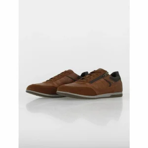 GEOX Chaussures Basses Cuir Ou Simili Geox Renan Browncotto Uomo Sneakers Marron 7-374 Acheter Maintenant 9