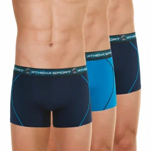 Athena Lot De 3 Boxers Homme Training dernières 16