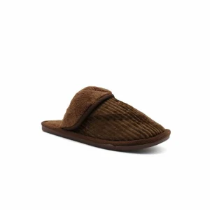 Kebello Chaussons En VeloursHomme Marron a Prix Discount 7