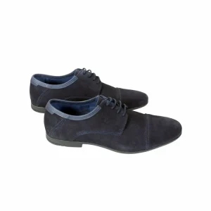 PIERRE CARDIN Derbies En CuirHomme Bleu solde en ligne 7