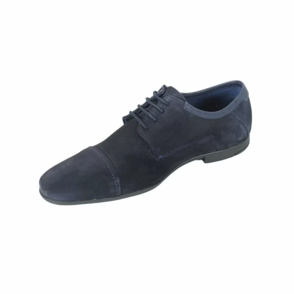 PIERRE CARDIN Derbies En CuirHomme Bleu solde en ligne 4