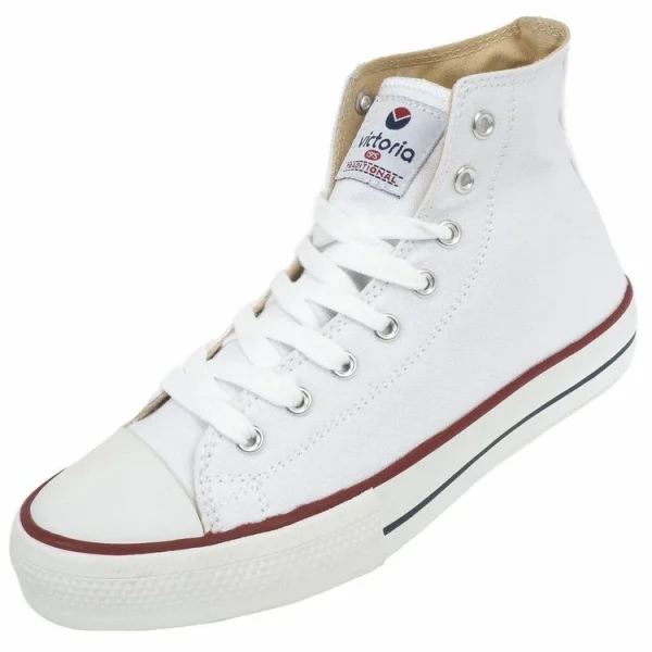 REMISE VICTORIA Chaussures Mid Toile Victoria Vintage Mid Blanc Tribu Lona Blanc 35216 1