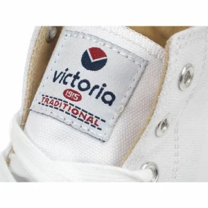 REMISE VICTORIA Chaussures Mid Toile Victoria Vintage Mid Blanc Tribu Lona Blanc 35216 11