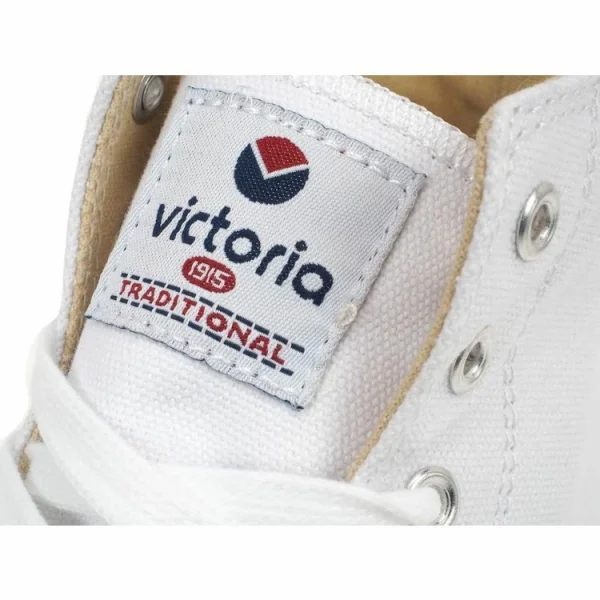 REMISE VICTORIA Chaussures Mid Toile Victoria Vintage Mid Blanc Tribu Lona Blanc 35216 4