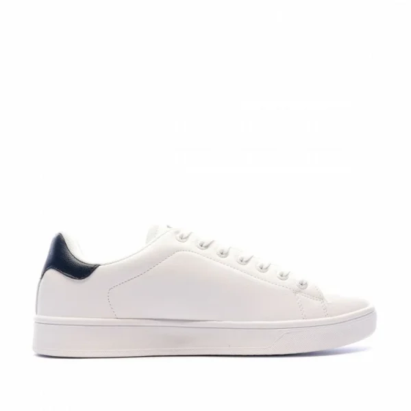 SERGIO TACCHINI Baskets Blanc/Marine Homme Sergio Tacchini Gran Torino haute qualité 3