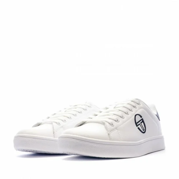 SERGIO TACCHINI Baskets Blanc/Marine Homme Sergio Tacchini Gran Torino haute qualité 7