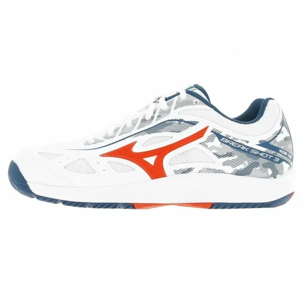 Vente Mizuno Chaussures Tennis Mizuno Breakshot Ac H Multisport Blanc 0-862 1