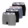 soldes ligne FILA Lot De 4 Boxers Homme En Coton FU5016 19