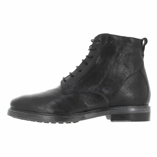 GEOX Chaussures Montantes Geox Aurelio Black Uomo Stivaletti Noir 7-374 site pas cher 1