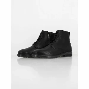 GEOX Chaussures Montantes Geox Aurelio Black Uomo Stivaletti Noir 7-374 site pas cher 9