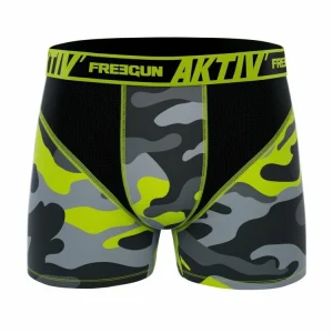 FREEGUN Lot De 6 Boxers Homme Aktiv Sport Lifestyle site soldes 12