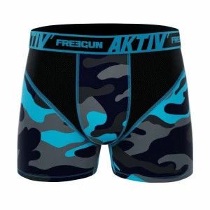 FREEGUN Lot De 6 Boxers Homme Aktiv Sport Lifestyle site soldes 18