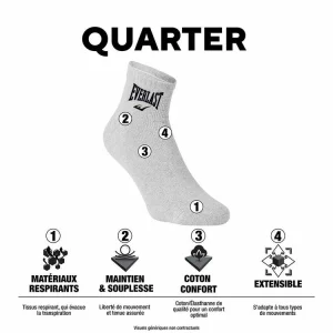 De super promotions disponibles EVERLAST Lot De 6 Paires De Chaussettes Quarter 7