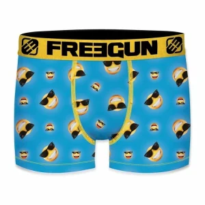 marques pas cher FREEGUN Lot De 5 Boxers Homme Emotik 12