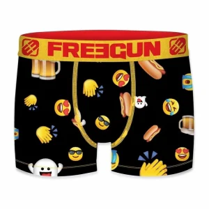 marques pas cher FREEGUN Lot De 5 Boxers Homme Emotik 18