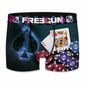 FREEGUN Lot De 5 Boxers Homme US Paris 18