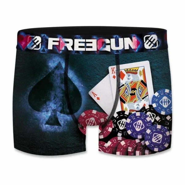 FREEGUN Lot De 5 Boxers Homme US Paris 7