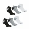 WILSON LOT DE 6 PAIRES DE CHAUSSETTES BASSES WILSON BLANC GRIS boutique en ligne 13